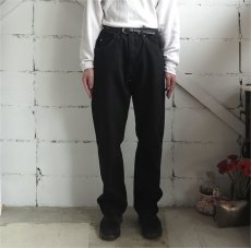 画像5: Wrangler "FIVE STAR" Relaxed Fit Denim Pants　BLACK DENIM　size W32, 33, 36, 38INCH (5)