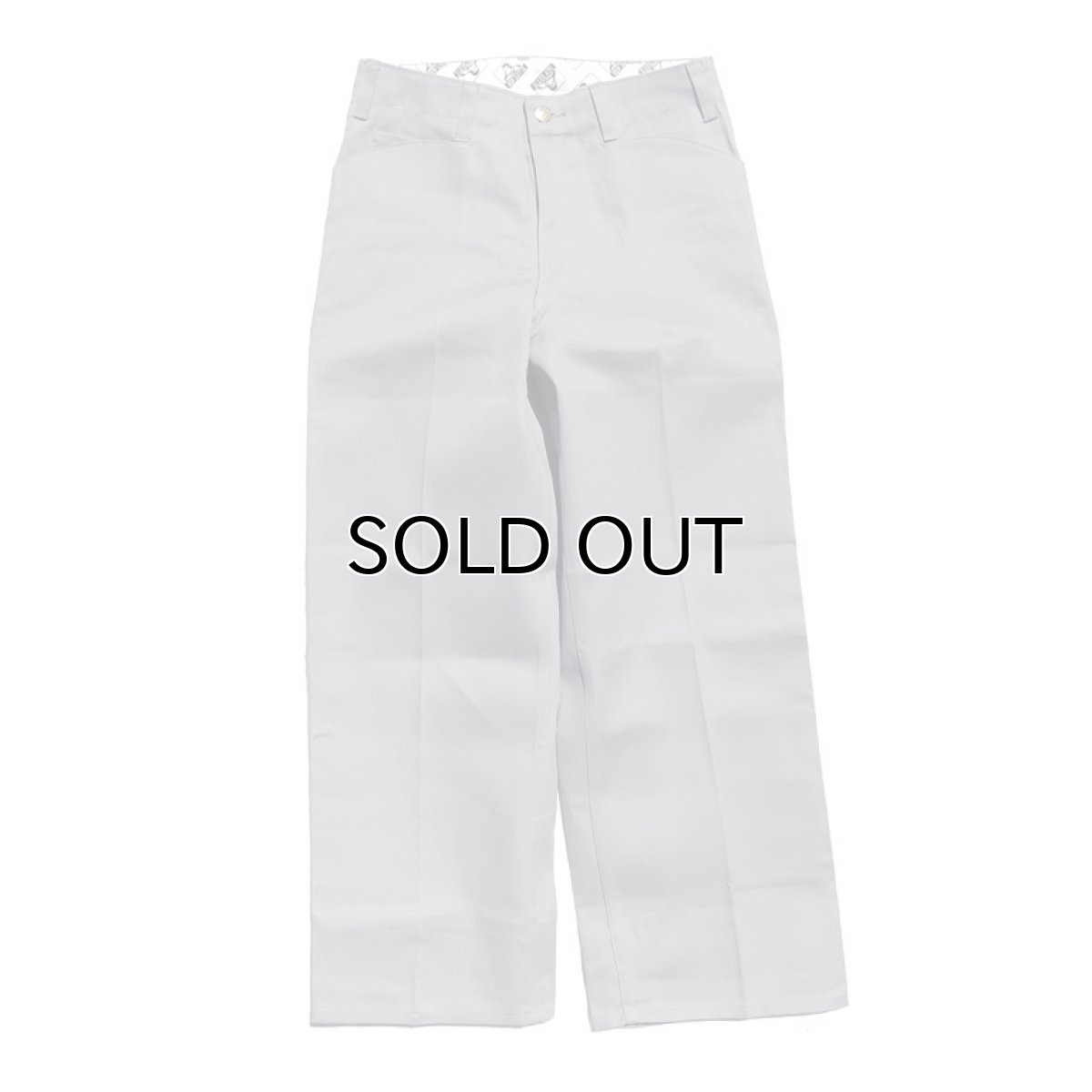 画像2: BEN DAVIS "THE GORILLA CUT" Wide Work Pants GREY TWILL size W30/L30,32 INCH (2)