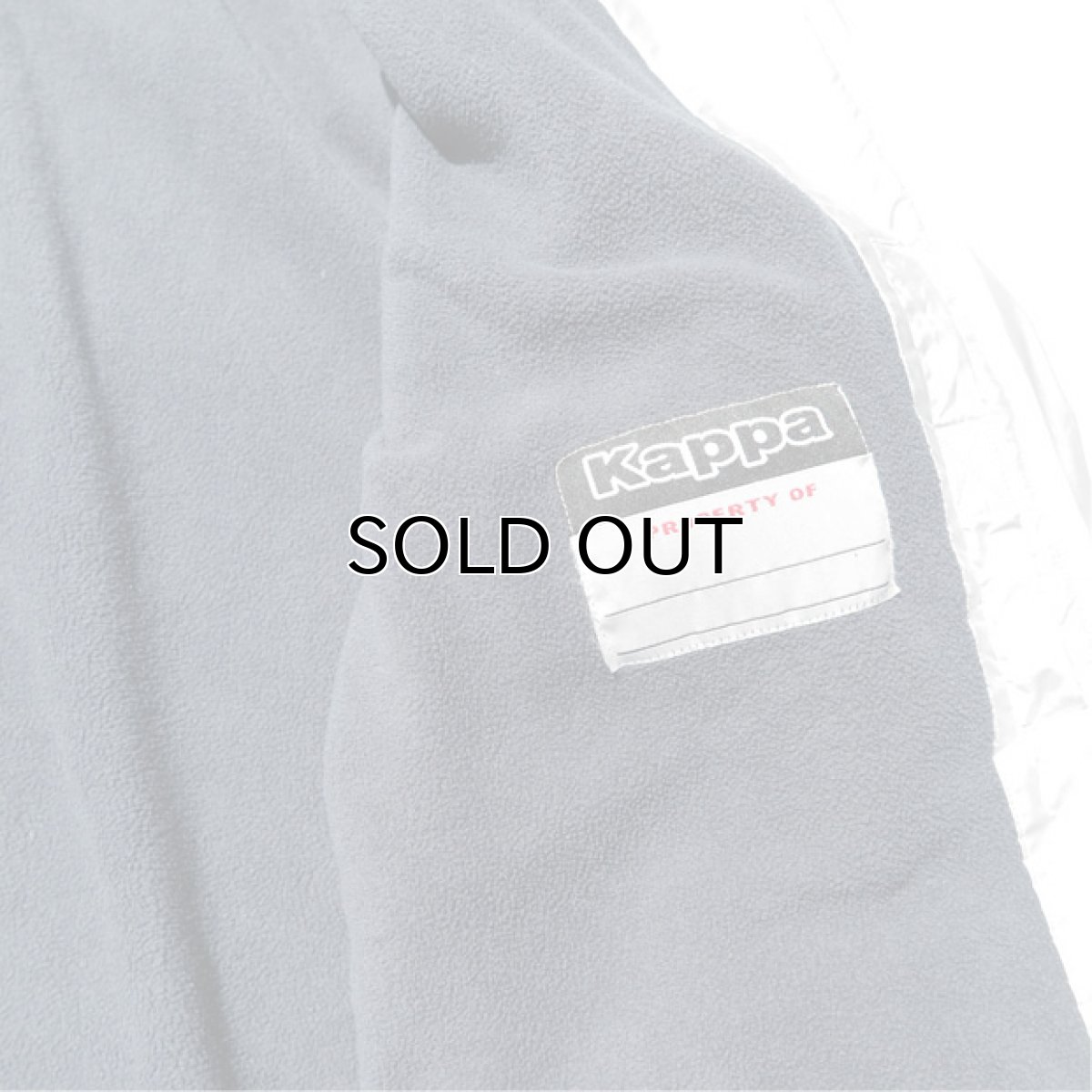 画像6: 1990's KAPPA Nylon Zip Up Jacket　SILVER　size M (表記LARGE) (6)