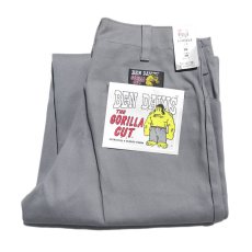 画像6: BEN DAVIS "THE GORILLA CUT" Wide Work Pants　GREY TWILL　size W30/L30,32 INCH (6)