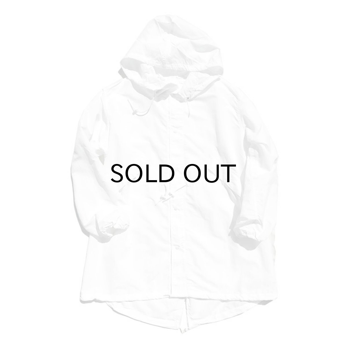 画像2: U.S. Military Snow Camouflage Parka -DEAD STOCK- WHITE size 表記 SMALL (2)