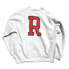 画像6: 1990's Champion Crew Neck Sweat Shirt  "RUTGERS UNIVERSITY"　OATMEAL　size 表記 X-LARGE (6)