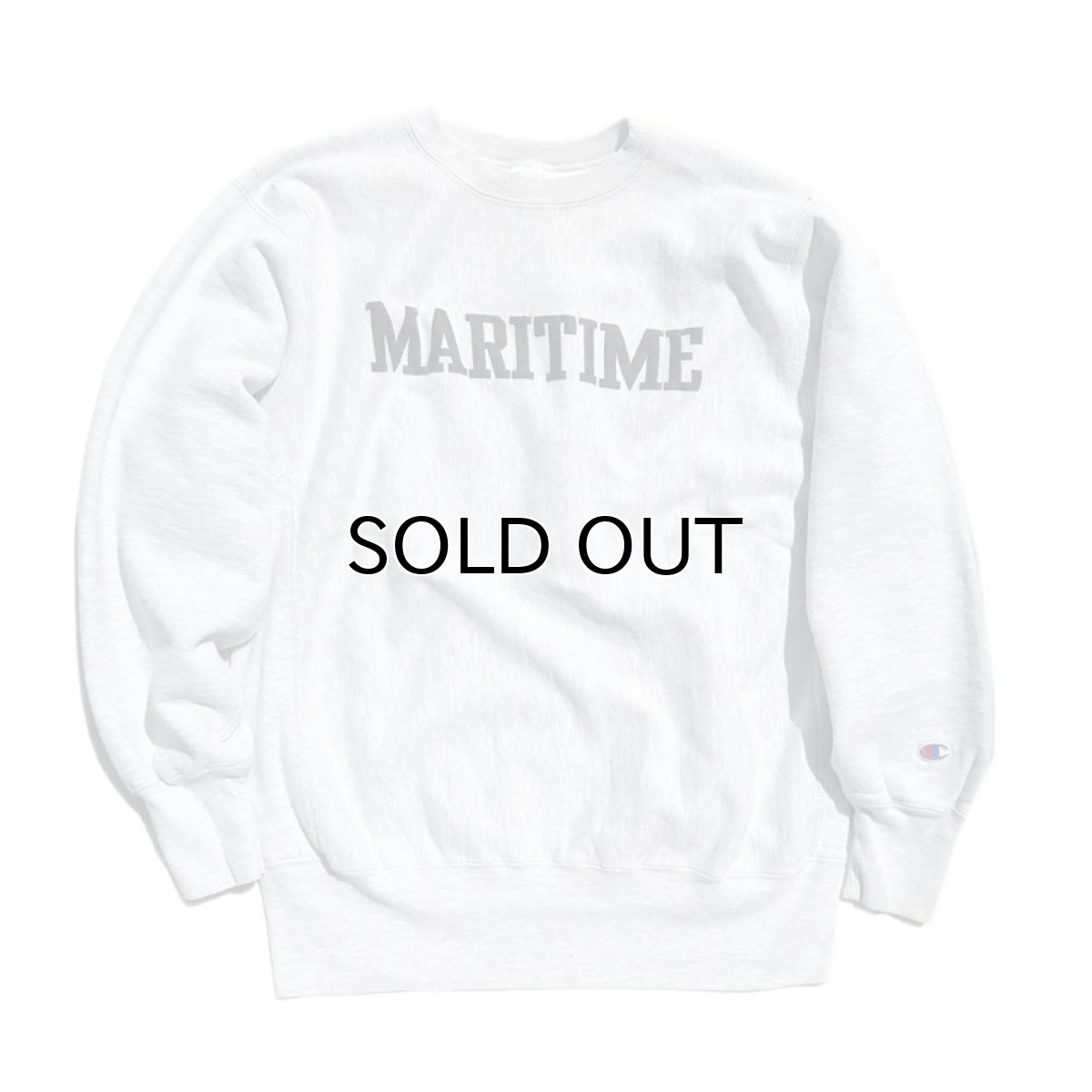 画像2: 1990's Champion REVERSE WEAVE Sweat Shirt  "MARITIME" H.GREY size 表記 X-LARGE (2)
