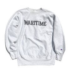 画像2: 1990's Champion REVERSE WEAVE Sweat Shirt  "MARITIME"　H.GREY　size 表記 X-LARGE (2)