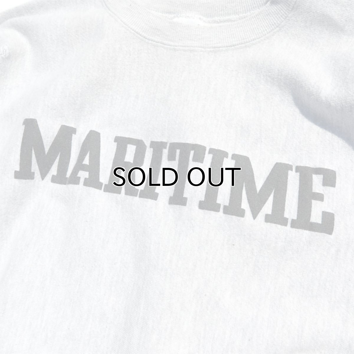 画像4: 1990's Champion REVERSE WEAVE Sweat Shirt  "MARITIME" H.GREY size 表記 X-LARGE (4)