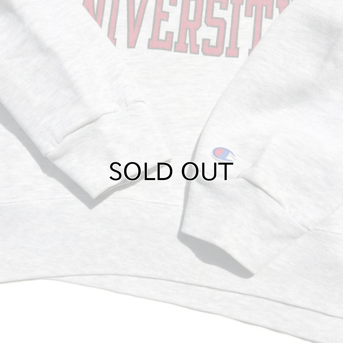 画像5: 1990's Champion Crew Neck Sweat Shirt  "RUTGERS UNIVERSITY" OATMEAL size 表記 X-LARGE (5)