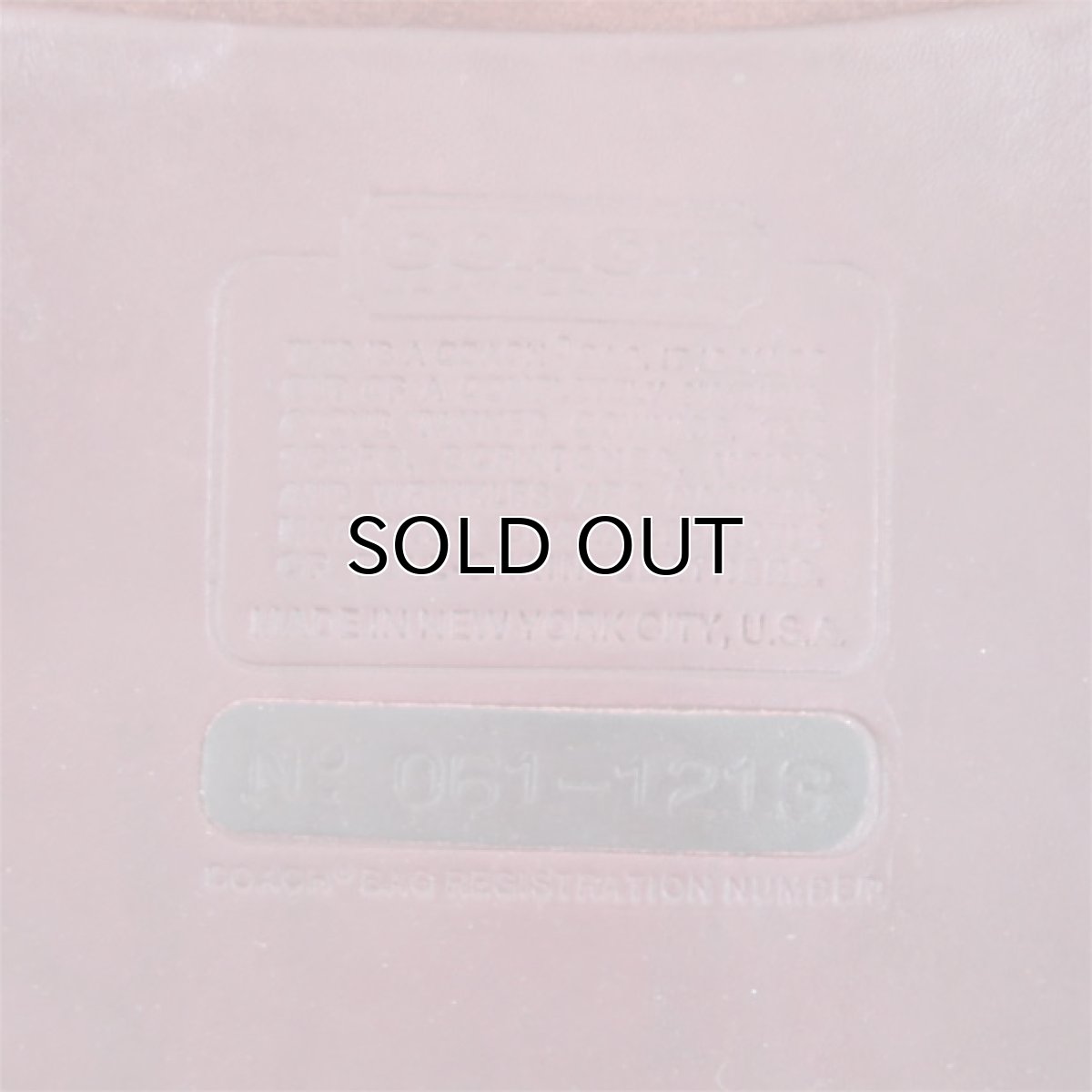 画像7: 1960-70's OLD COACH Leather Shoulder Bag 　BURGUNDY (7)