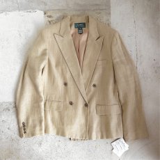 画像2: Ralph Lauren "LAUREN" Two Piece Set up -DEAD STOCK-　BEIGE　size M (表記16) (2)