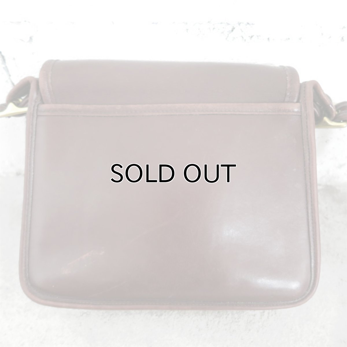 画像3: 1980-90's OLD COACH Leather Shoulder Bag 　BROWN (3)