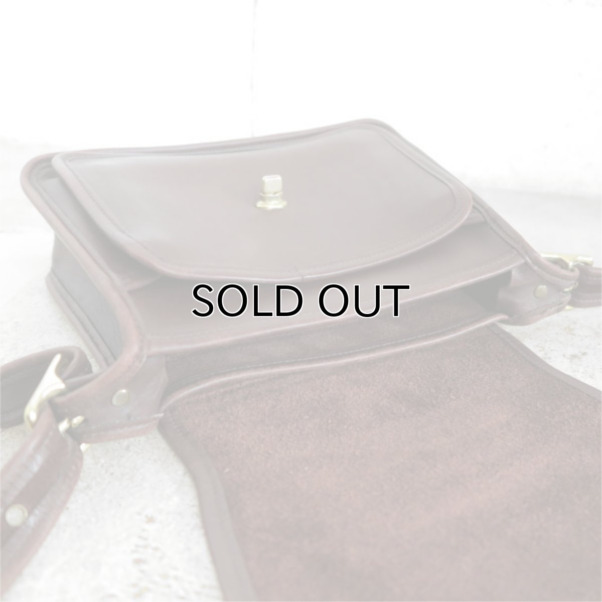 画像6: 1980-90's OLD COACH Leather Shoulder Bag 　BROWN (6)