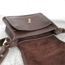 画像6: 1980-90's OLD COACH Leather Shoulder Bag 　BROWN (6)