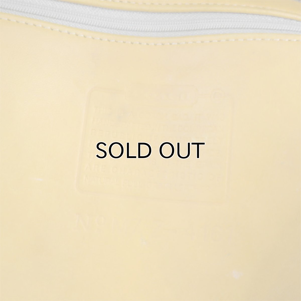 画像7: 1990's~ OLD COACH Leather Shoulder Bag 　MUSTARD (7)