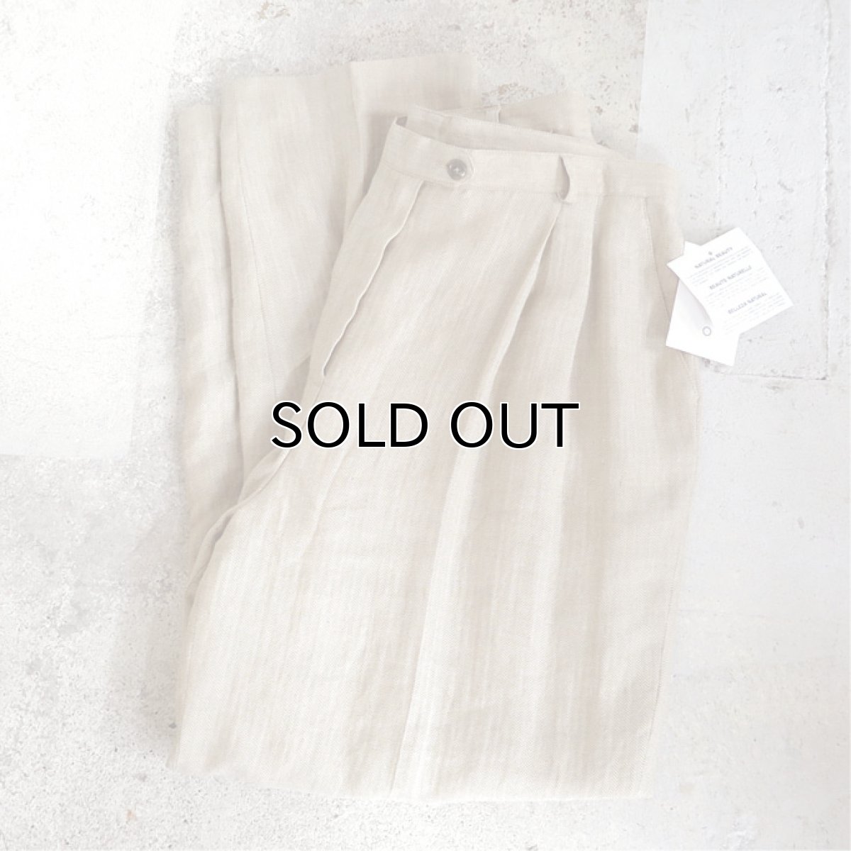 画像6: Ralph Lauren "LAUREN" Two Piece Set up -DEAD STOCK-　BEIGE　size M (表記16) (6)