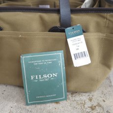 画像9: FILSON Rugged Twill Utility Bag　未使用品　TAN (9)