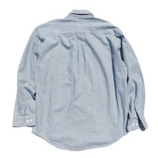 画像3: 1990's GAP L/S Work Shirt　BLUE PIN CHECK　size XL (表記L) (3)