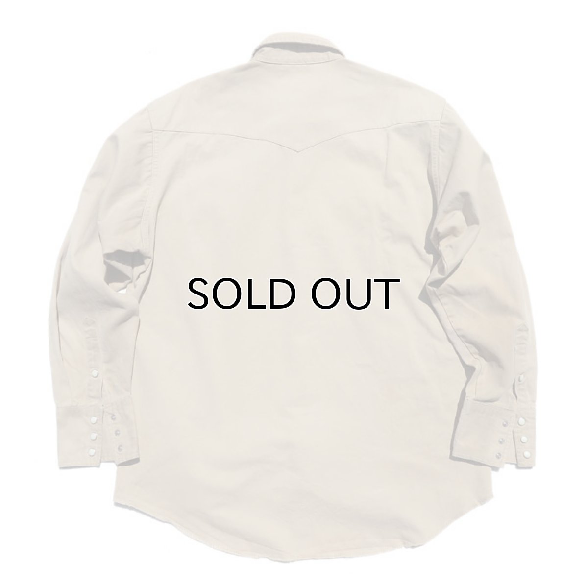 画像3: 1990's Wrangler L/S Western Shirt　KHAKI　size LARGE (表記不明) (3)