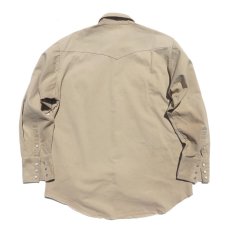 画像3: 1990's Wrangler L/S Western Shirt　KHAKI　size LARGE (表記不明) (3)