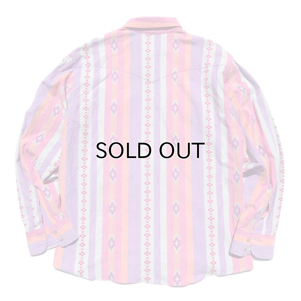 画像3: 1980's Wrangler L/S B.D. Shirt MULTI PATTERN size LARGE (表記17) (3)