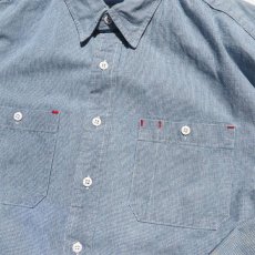 画像5: 1990's GAP L/S Work Shirt　BLUE PIN CHECK　size XL (表記L) (5)
