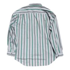 画像3: 1980's LEVI'S L/S Stripe Shirt　GREY/GREEN　size L (表記LARGE) (3)