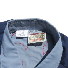 画像6: 1980's KENNINGTON L/S Western Shirt　BLUE　size M-L (表記LARGE) (6)