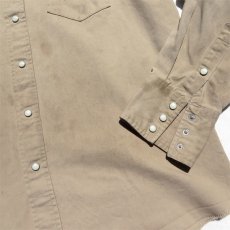 画像6: 1990's Wrangler L/S Western Shirt　KHAKI　size LARGE (表記不明) (6)