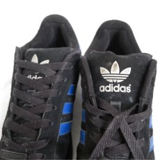 画像5: 2006's adidas CAMPUS ST Skate Shoes　BLACK/BLUE　size US 10.5 (5)