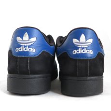 画像4: 2006's adidas CAMPUS ST Skate Shoes　BLACK/BLUE　size US 10.5 (4)