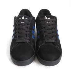 画像2: 2006's adidas CAMPUS ST Skate Shoes　BLACK/BLUE　size US 10.5 (2)