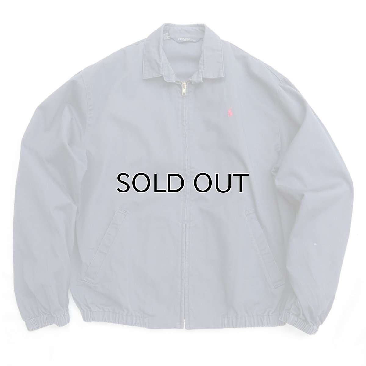画像3: 1980's Polo by Ralph Lauren Cotton Zip up Jacket　NAVY　size L (表記M) (3)