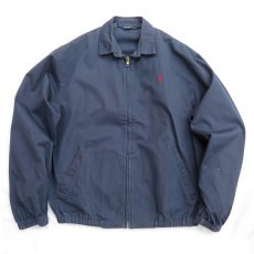 画像3: 1980's Polo by Ralph Lauren Cotton Zip up Jacket　NAVY　size L (表記M) (3)