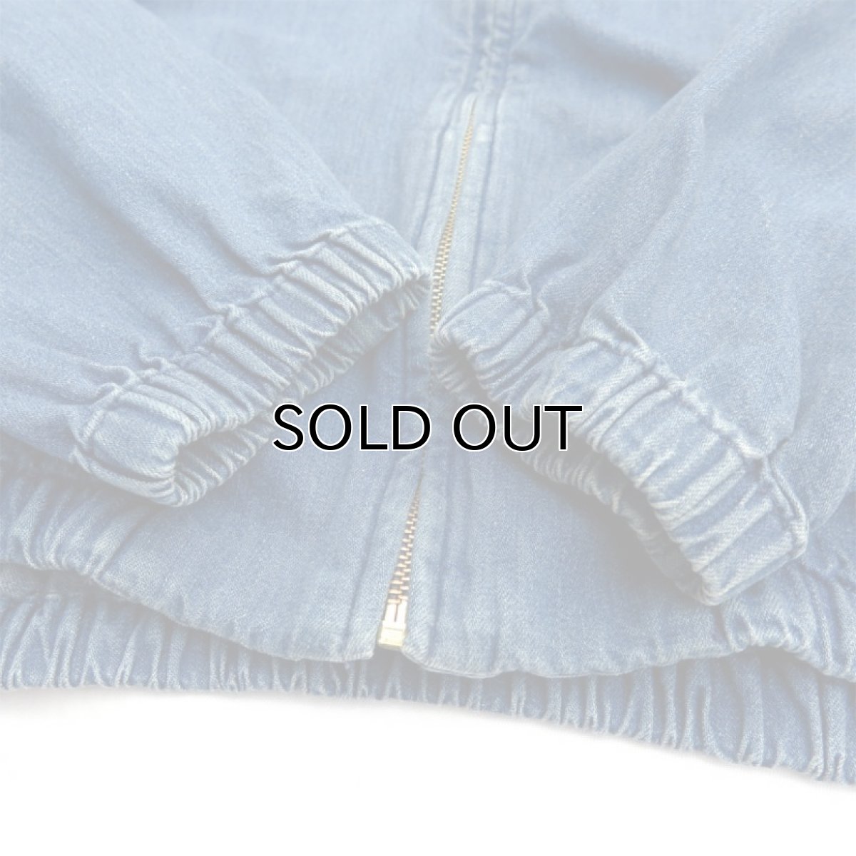画像9: 1980's Polo by Ralph Lauren Cotton Zip up Jacket BLUE DENIM made in USA size XL (表記XL) (9)