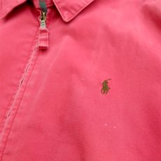 画像8: 1990's Polo by Ralph Lauren Cotton Zip up Jacket　RED　size XL (表記L) (8)