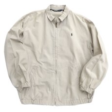 画像4: 1990's Polo by Ralph Lauren Cotton Zip up Jacket　BEIGE　size M (表記S) (4)