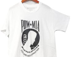 画像2: 1980's U.S.Military Crew Neck Print T-Shirts  "POW MIA"　Dead Stock　WHITE　size SMALL / MEDIUM (2)