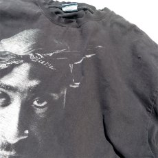 画像4: Russo Wear "2 PAC" Print L/S T-Shirt　BLACK　size XXXL(表記3XL) (4)
