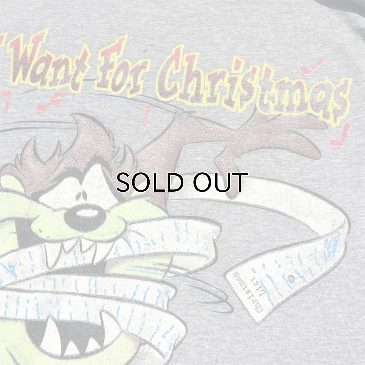 画像5: 1990's LOONEY TUNES Print L/S T-Shirt　HEATHER GREY　size L(表記なし) (5)