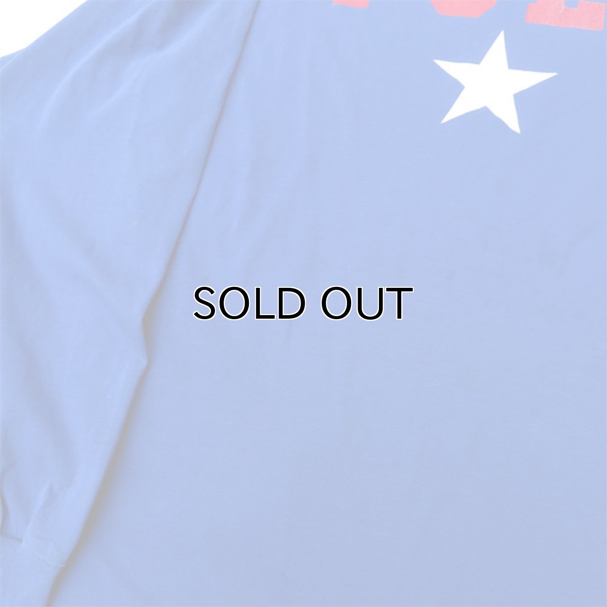 画像4: 1980's~ Polo by Ralph Lauren(ラルフローレン) Logo Print L/S T-Shirt　BLUE/RED　size M(表記XL) (4)