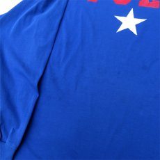 画像4: 1980's~ Polo by Ralph Lauren(ラルフローレン) Logo Print L/S T-Shirt　BLUE/RED　size M(表記XL) (4)