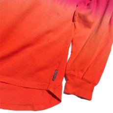 画像3: SPIRIT JERSEY Tie-Dye L/S T-Shirt　PINK~ORANGE　size XL(表記XL) (3)