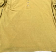 画像3: 1990's GAP(ギャップ) L/S Polo Shirt　MUSTARD　size L-XL(表記L) (3)