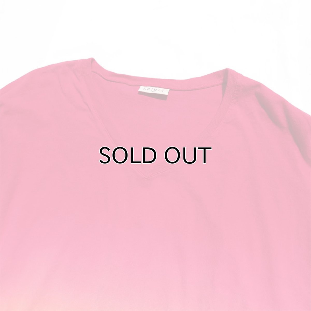 画像4: SPIRIT JERSEY Tie-Dye L/S T-Shirt　PINK~ORANGE　size XL(表記XL) (4)