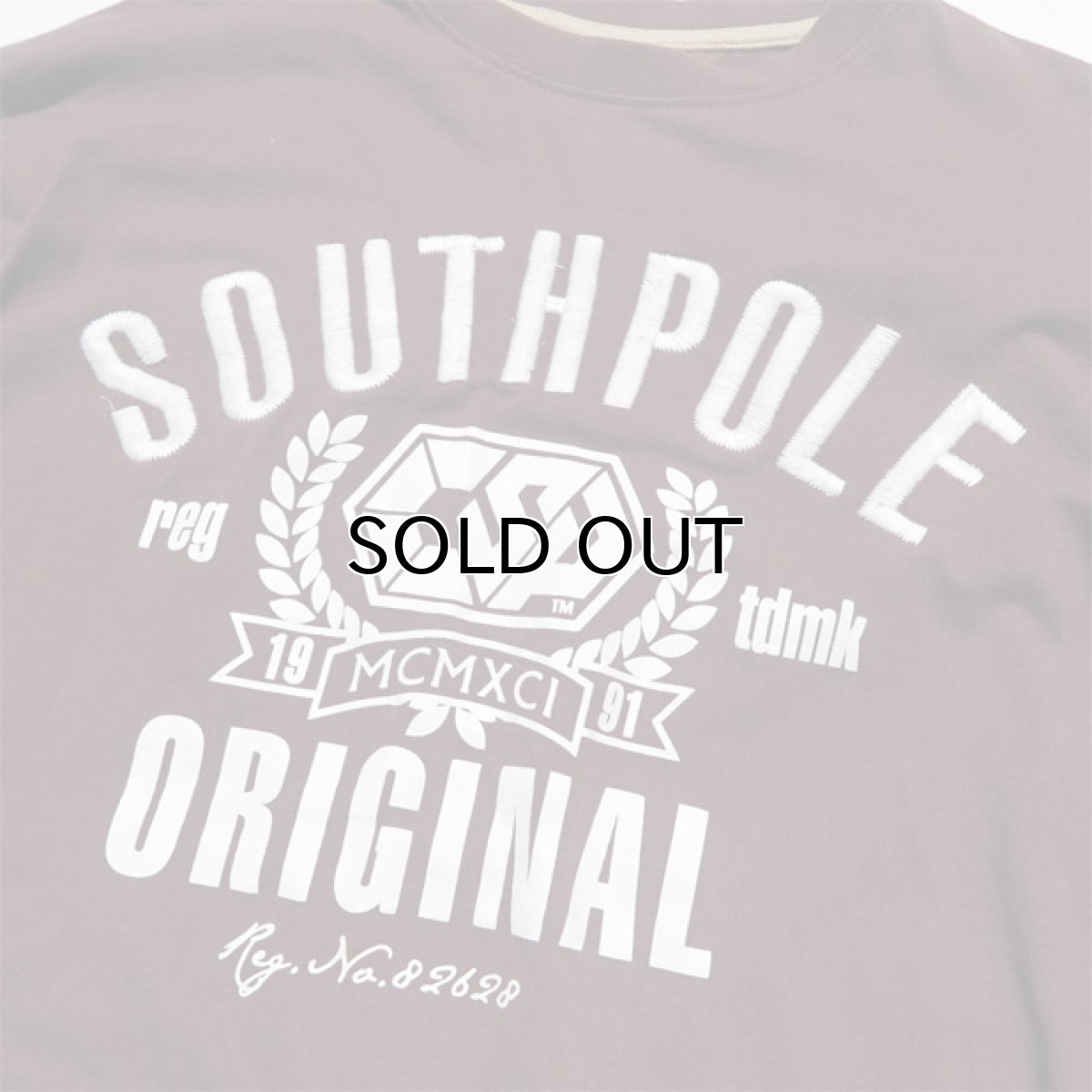 画像5: SOUTHPOLE L/S Layered Print T-Shirt　BROWN　size XXL(表記XXL) (5)