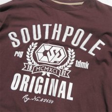 画像5: SOUTHPOLE L/S Layered Print T-Shirt　BROWN　size XXL(表記XXL) (5)