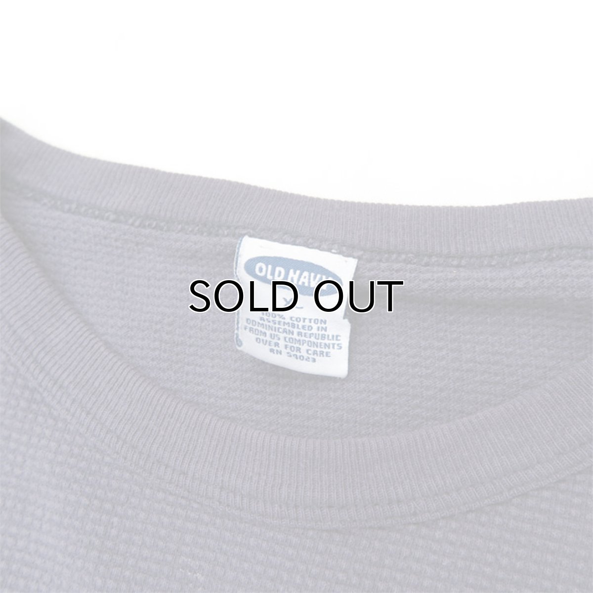 画像3: OLD NAVY  L/S Thermal T-Shirt　NAVY/BROWN　size L(表記XL) (3)
