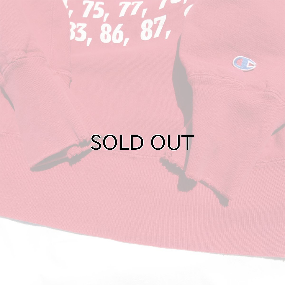 画像4: 1980's Champion REVERSE WEAVE Sweat Shirt -LISBON- RED size 表記 LARGE (4)