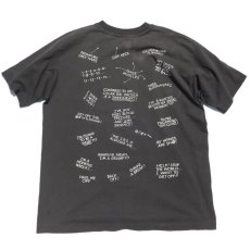 画像8: 1990's Hanes "Stressed Out!" Message Print T-Shirt　BLACK　size L(表記XL) (8)
