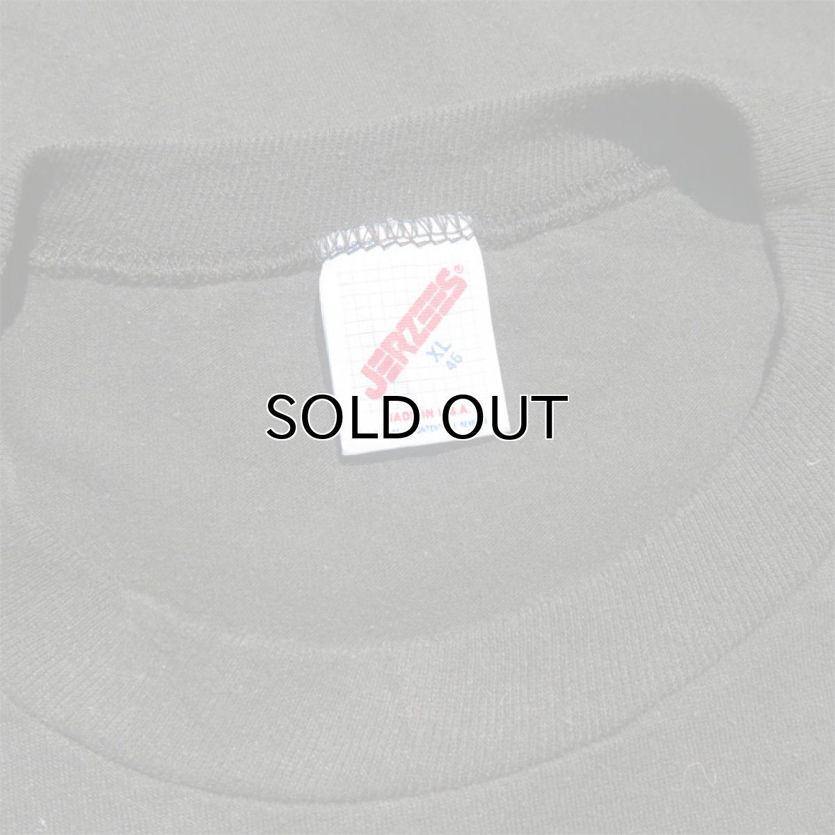 画像3: 1990's JERZEES "NEW YORK" Print T-Shirt　BLACK　size M-L(表記XL) (3)