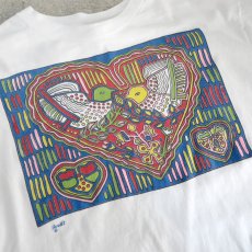 画像4: 1990's anvil "Harold's" Art Print T-Shirt　WHITE　size XL(表記XL) (4)