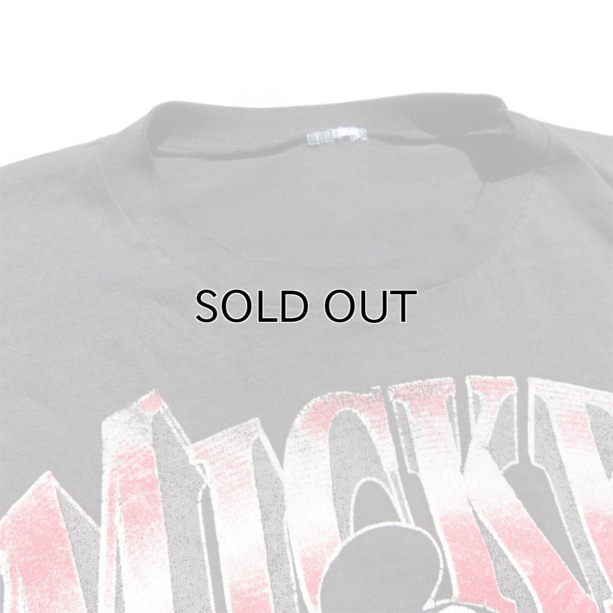 画像3: 1980's~ Disney "MICKEY MOUSE" Print T-Shirt　BLACK　size XL-XXL(表記不明) (3)